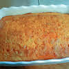 Thumbnail For Gelatin Mixture Poured Over The Holes In The Cake.