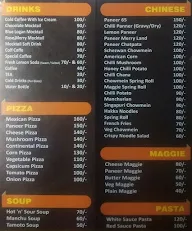 The Brown Cafe menu 1