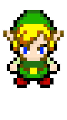 Minish Cap Link Pixel Art by OcarinaOfTime