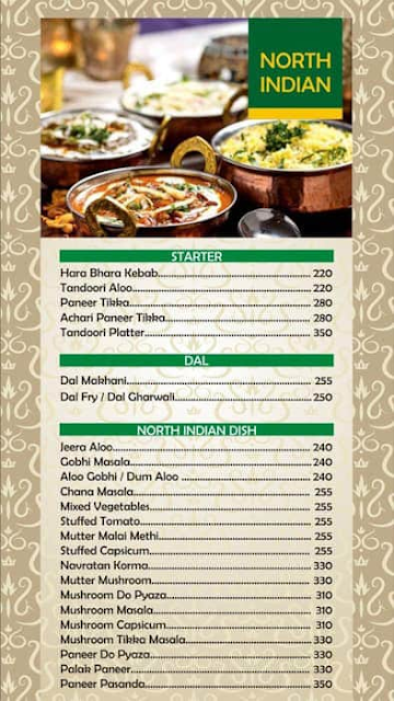 Sagar Express menu 