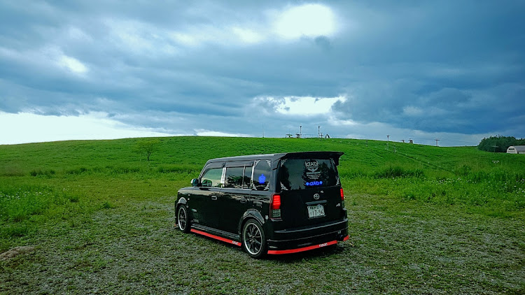 bBの#SCION・#峠・#廃墟・#愛車×廃墟・#雨で車体汚れるに関するカスタム事例の投稿画像2枚目