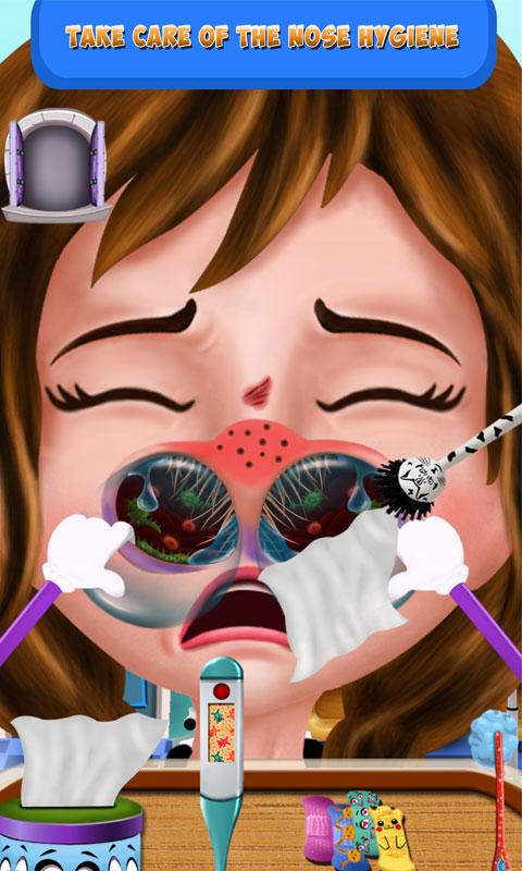 Kids Nose Doctor Clinic Story Screen 3