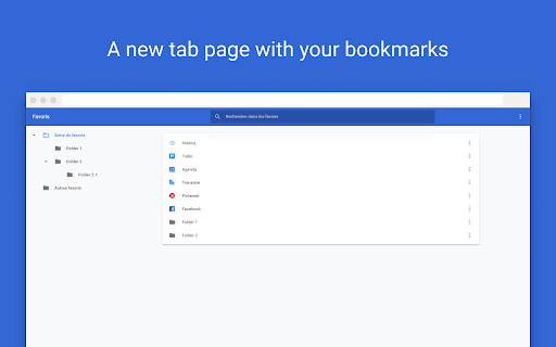 Bookmarks - New Tab Page