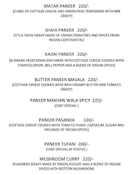 Bansal Tea menu 7