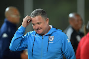 Bidvest Wits head coach Gavin Hunt reacts during the Absa Premiership match against Golden Arrows at Bidvest Stadium on September 13, 2017 in Johannesburg, South Africa.