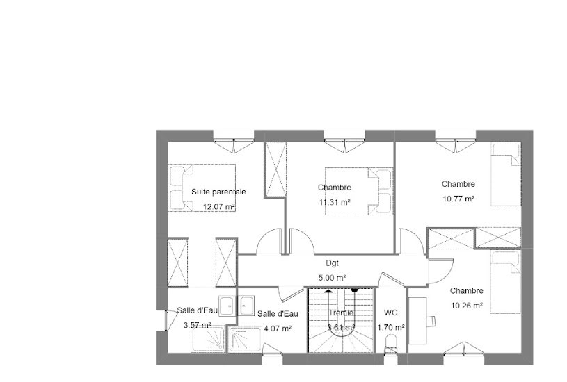  Vente Terrain + Maison - Terrain : 910m² - Maison : 119m² à Saint-Aygulf (83370) 