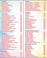 Mumbai Maja Maja menu 1