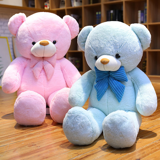 Title 4, Sky Blue Teddy Bear Doll Large Hug Bear Extra S...