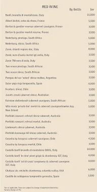 Longitude- Le Meridien menu 2