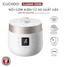 Nồi Cơm Điện Tử Áp Suất Kép Cuckoo 1.8L Crp - St1010Fw (Màu Trắng) - Lòng Nồi Phủ Men Xwall Độc Quyền - Bảng Điều Khiển Thông Minh - Nhiều Chế Độ Nấu Ăn - Sản Xuất Tại Hàn Quốc - Hàng Chính Hãng Cuckoovina