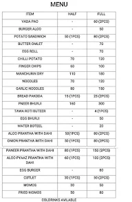 Diet Biet menu 1