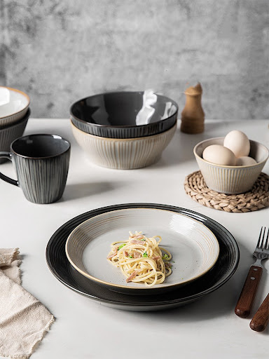 Title 2, Minimalist Creative Household Ceramic Rice Bowl...