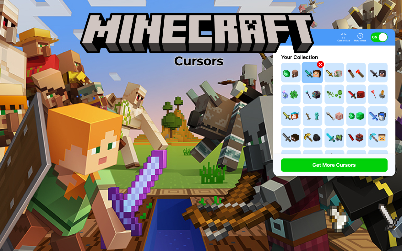 Minecraft Cursors Preview image 2