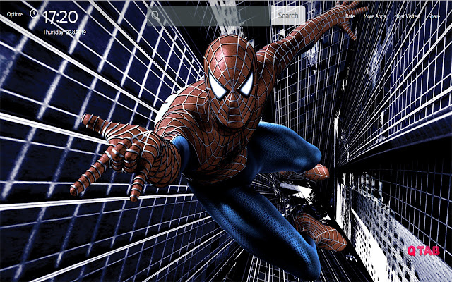 Spiderman Wallpapers New Tab Theme