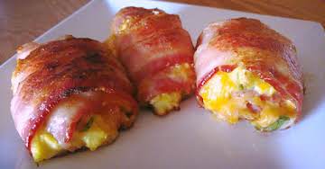 Bacon Egg and Cheese Rollups