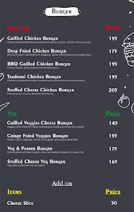 Hungers Pavilion menu 2