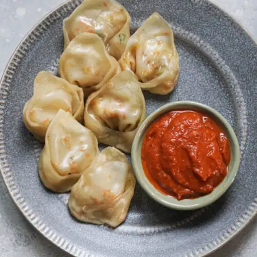 Mushroom Steam Momos