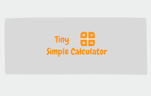 Tiny Simple Calculator small promo image