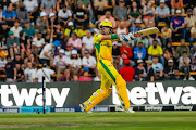 Leus Du Plooy top scored with 75 not out for the  Joburg SuperKings during a Betway SA20 match against Pretoria Capitals at the Wanderers on Tuesday.
