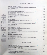 Azzuri Bay Restaurant menu 2