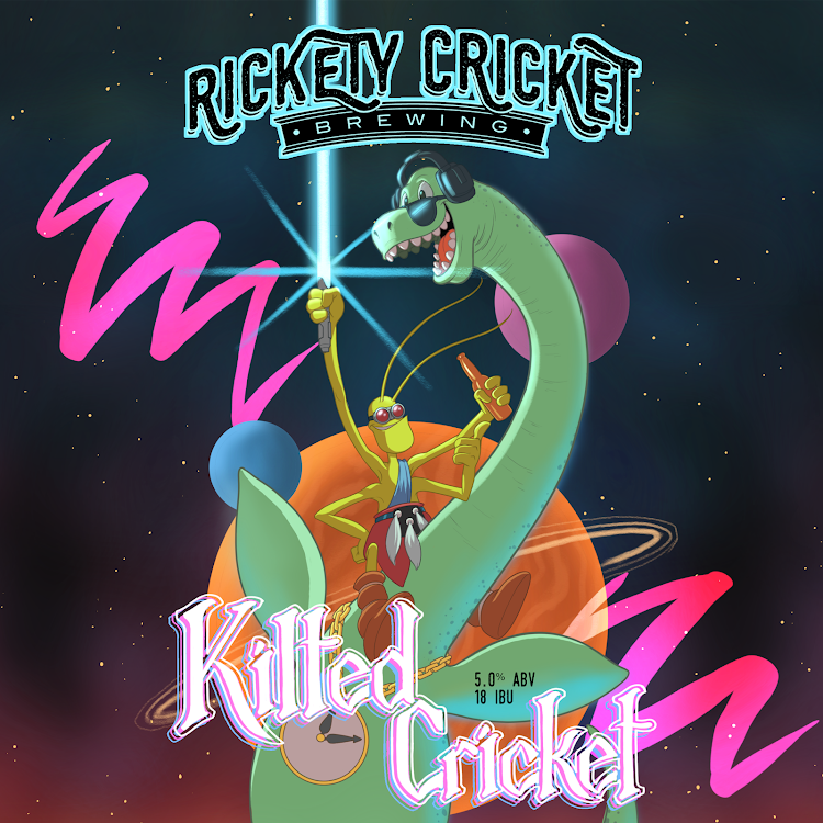 Logo of Rickety Cricket Brewing Kilted Cricket