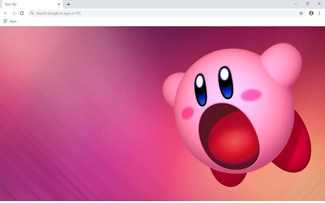 Kirby Wallpapers and New Tab