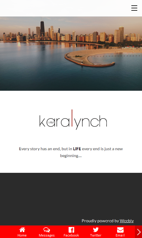Android application I AM KARA LYNCH screenshort