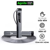 Dây Nhảy Đếm Số Tự Động Agnite, Lõi Thép, Lõi Nhựa Pvc Có Thể Điều Chỉnh, Thể Dục Giảm Cân Tại Nhà F4103/Er030/Er031