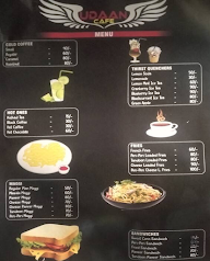 Udaan Cafe menu 1