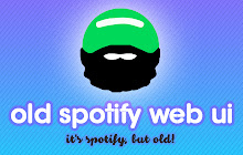 Old Spotify Web UI small promo image