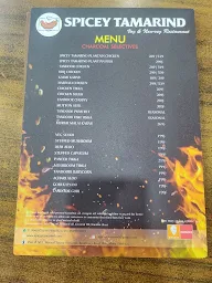 Spicey Tamarind menu 4