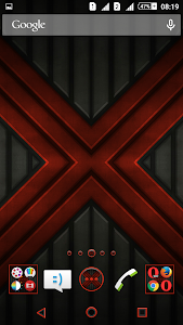 X Red Reloaded XZ Theme screenshot 0