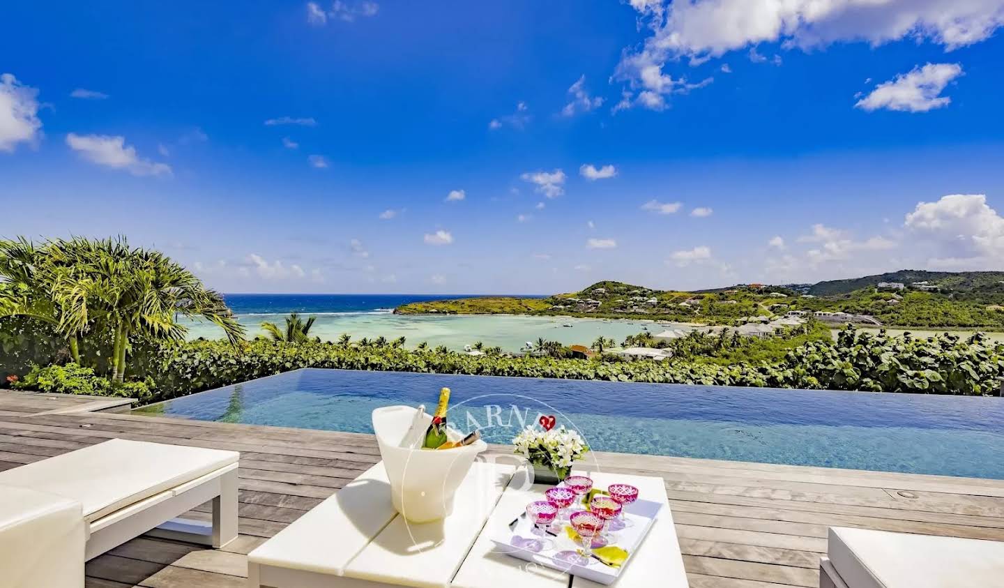 Villa with pool and terrace Saint Barthelemy