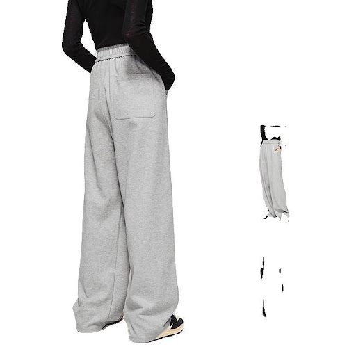 Title 7, Twill Solid Color Sports Casual Sweatpants Wide...