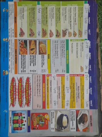 Farm Pizza menu 