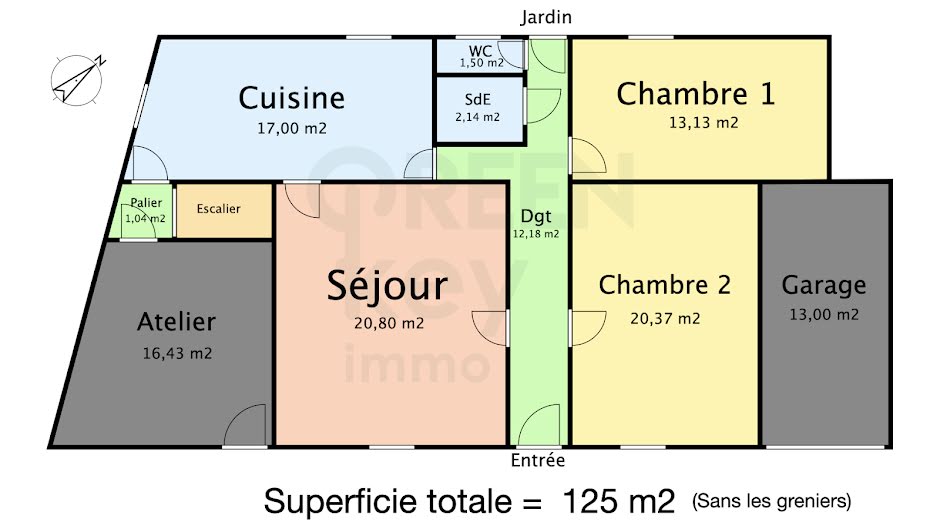 Vente maison 4 pièces 125 m² à Saint-Georges-sur-Baulche (89000), 159 000 €