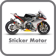 Desain Sticker Motor  Icon