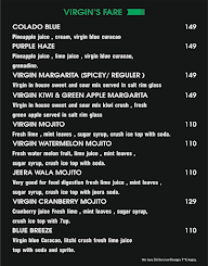 Flavour Cafe & Lounge menu 3