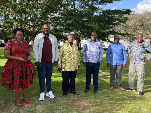 Cotu SG meets Kakamega women representative Hon. Elsie Muhanda, Butere MP Tindi Mwale, Lurambi MP Bishop Titus Khamala, Khwisero MP Christopher Aseka and former Shinyalu Mp Anami