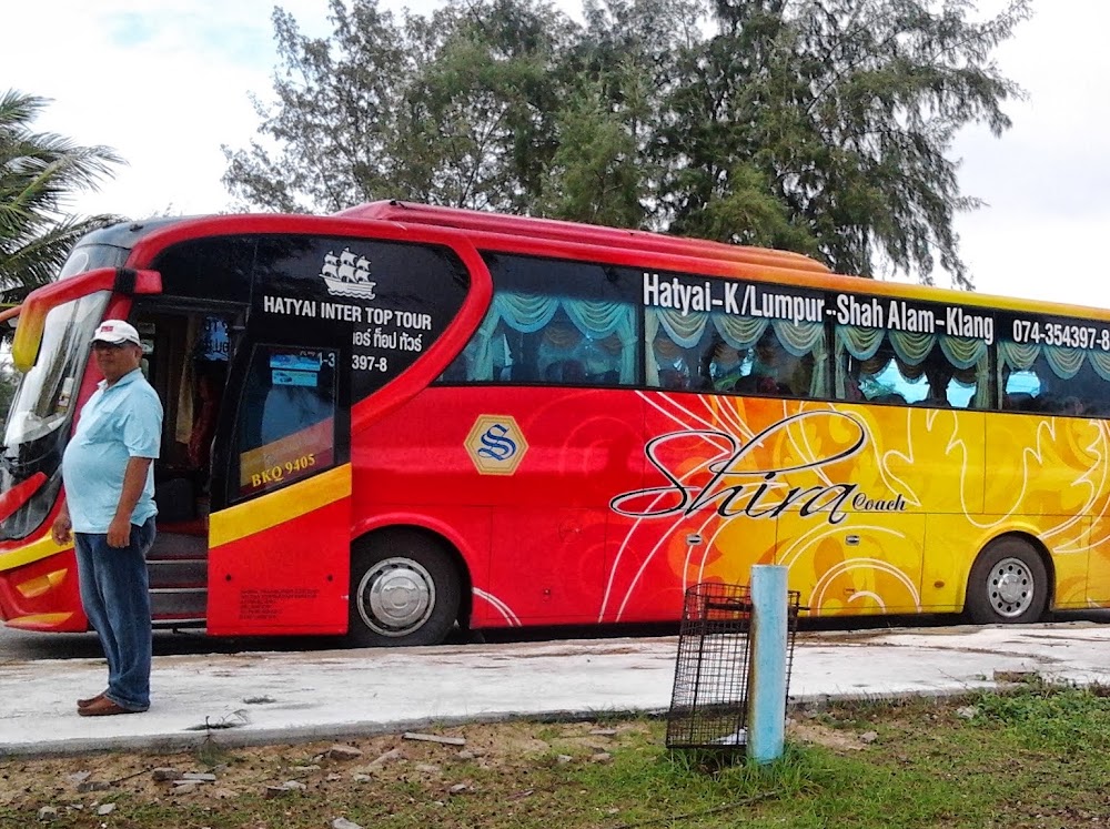 Travel from Krabi to Kuala Lumpur by shared minivan and bus