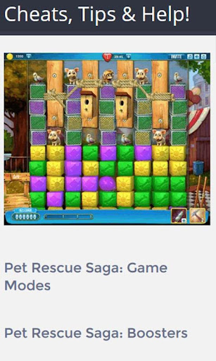 Fanmade Pet Rescue Saga Guide