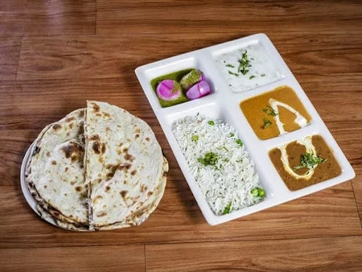 Plain Roti Thali