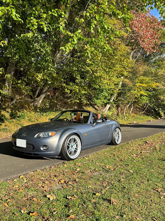 ロードスターのドライブ・10月もよろしくお願いします・北海道・三連休最終日・NCロードスターに関するカスタム事例の投稿画像1枚目