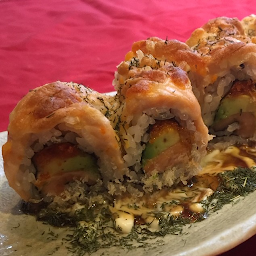 Golden Salmon Roll(8)