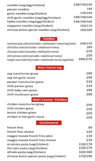 Chinese Bistro menu 6