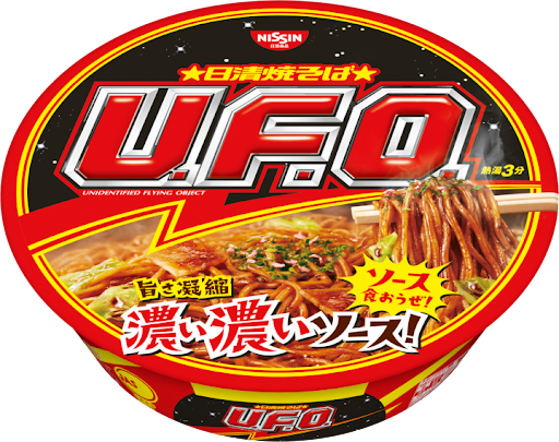 Mỳ trộn yakisoba kèm sốt UFO NISSIN 128g