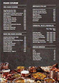 Firewater Restaurant & Banquets menu 1