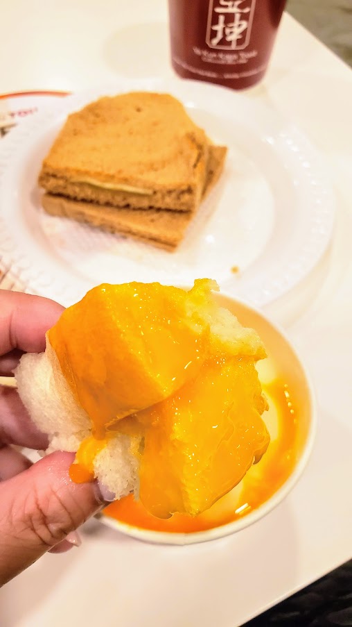 Enjoy iconic Singapore breakfast with Kaya Coast and Coffee. Kaya Toast - I ordered a Cheese Toast with Kaya Set and an add on of a la carte Steamed Bread (Kaya Butter and Kaya Peanut). Value sets include 2 soft boiled eggs and coffee/tea choice.