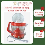 Máy Vắt Cam Điện Tự Động Liolux Lio - Vc705, Máy Ép Cam Dung Tích 1L - Hàng Chính Hãng