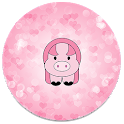 XP Theme Beauty Pink Pig icon